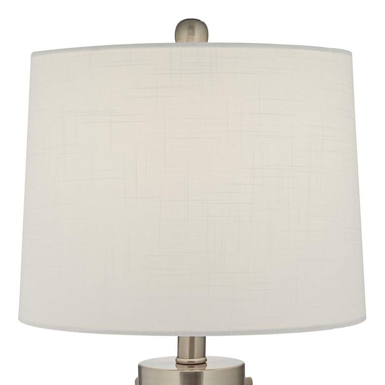 Image 4 360 Lighting 20 1/2 inch Clear Glass Fillable Accent Lamp with Dimmer more views