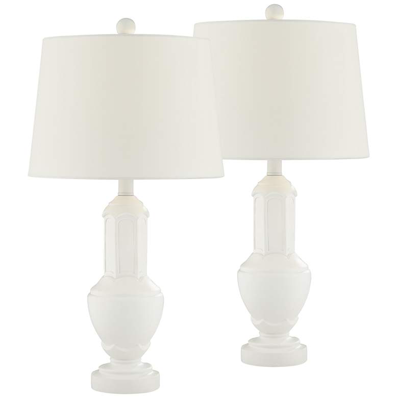 Image 1 360 Lighting 25 1/4" High Modern Vase Table Lamps Set of 2