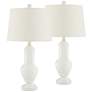 360 Lighting 25 1/4" High Modern Vase Table Lamps Set of 2