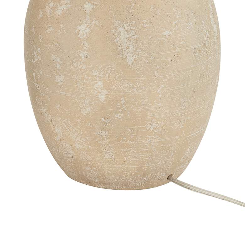 Image 7 360 Lighting 27 1/2" High Raffia Shade Sand Finish Table Lamp more views