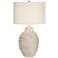 360 Lighting 28" High Rustic Faux Stone Table Lamp