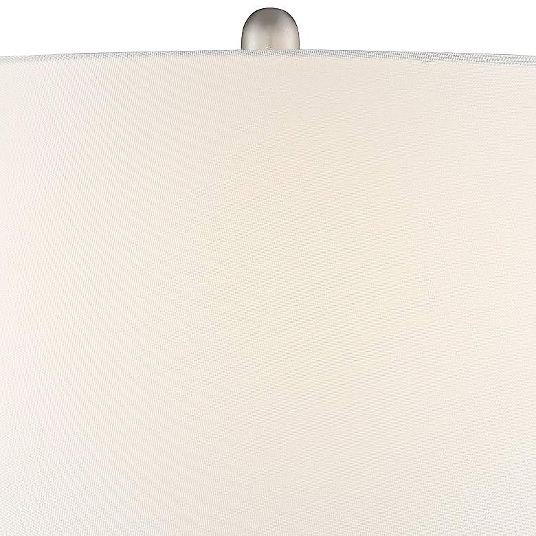 Image 3 360 Lighting 29 1/2" Azure Glass Lamps Set of 2 with Smart Sockets more views