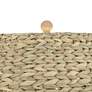 3_360 Lighting 30" High Seagrass Shade Sand Finish Table Lamp more views