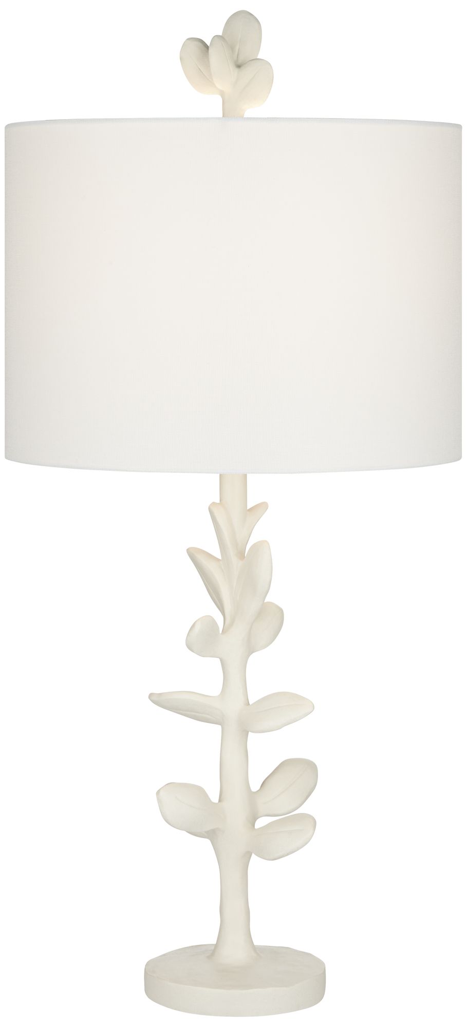 360 Lighting 30" White Finish Coastal Modern Branch Table Lamp