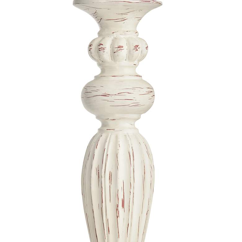 Image 7 360 Lighting 60" Scallop Shade Antique White Traditional Floor Lamp more views