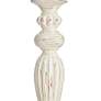 360 Lighting 60" Scallop Shade Antique White Traditional Floor Lamp in scene