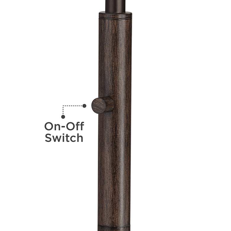 Image 3 360 Lighting 65 1/2" High Corrie Bronze Downbridge Floor Lamp more views