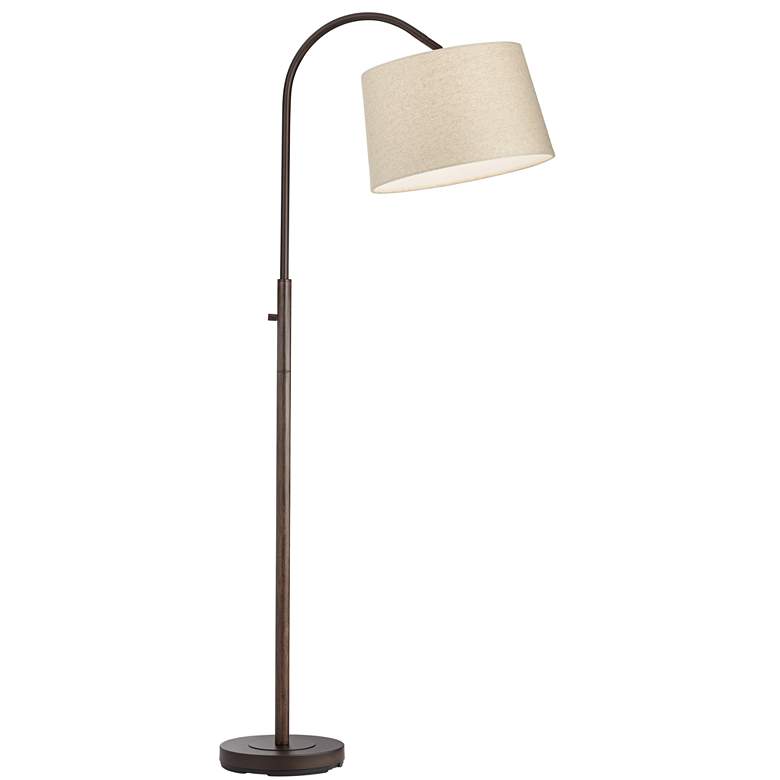 Image 6 360 Lighting 65 1/2" High Corrie Bronze Downbridge Floor Lamp more views