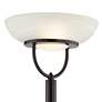 360 Lighting 70" High 3-in-1 Bronze Modern Torchiere Floor Lamp