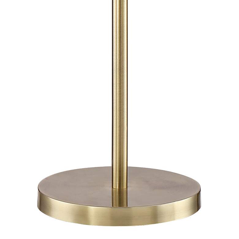 Image 5 360 Lighting Aaron 64 inch Aged Brass Adjustable 3-Light Modern Floor Lamp more views