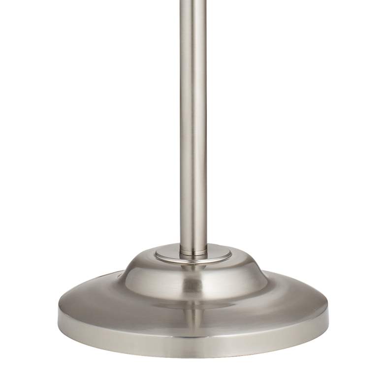 Image 4 360 Lighting Abba 65" High Brushed Steel Gray Shade Floor Lamp more views