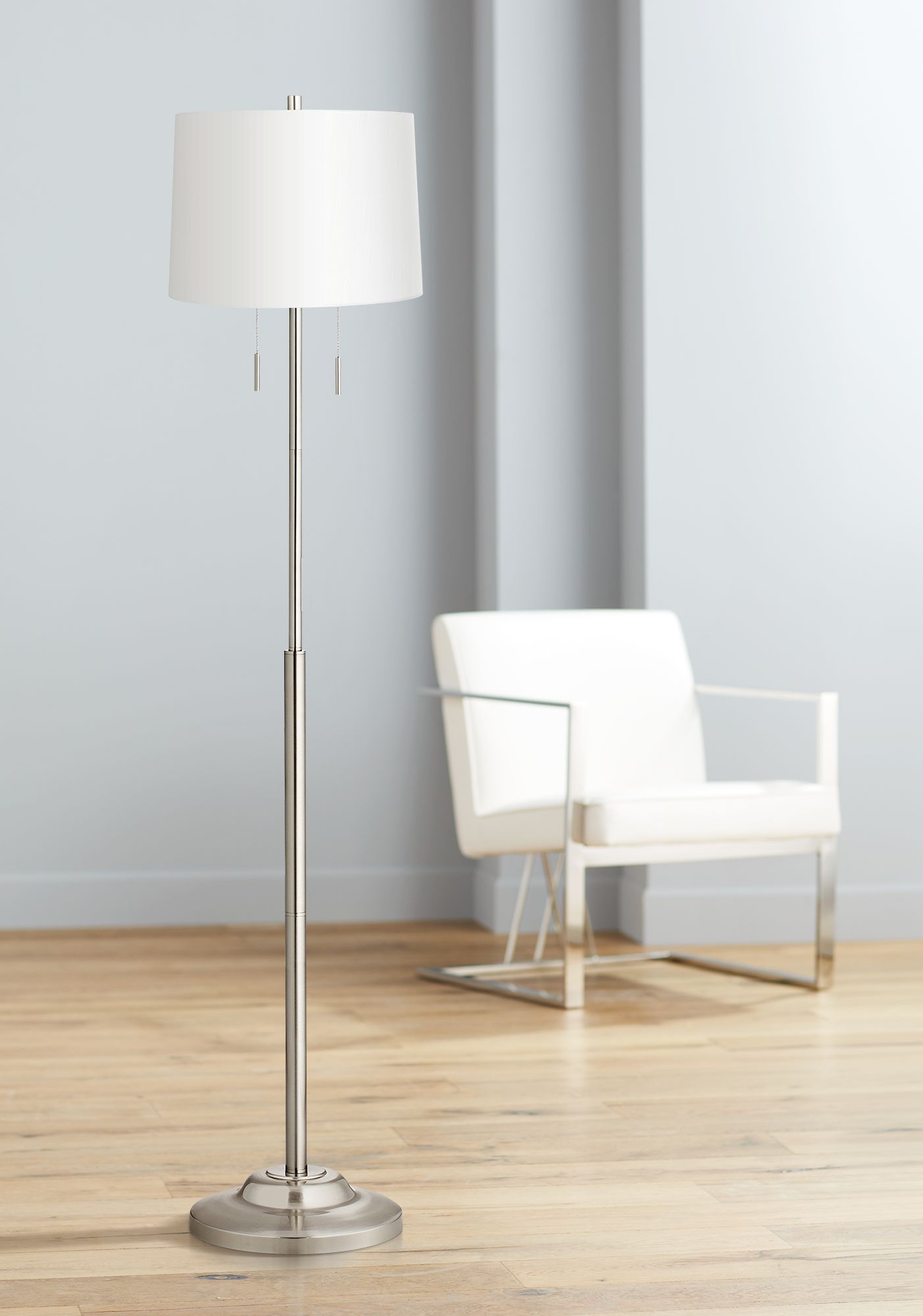 360 Lighting ABBA BASE Chrome Collection