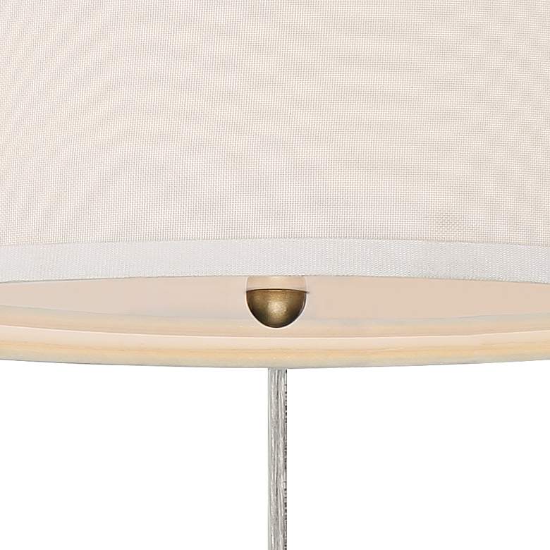 Image 3 360 Lighting Adair 12" Modern Warm Brass Plug-In Wall Lamp more views