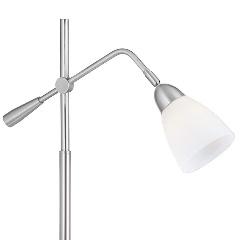 Image 2 360 Lighting Adjustable Height Modern Brushed Nickel Table Lamp more views
