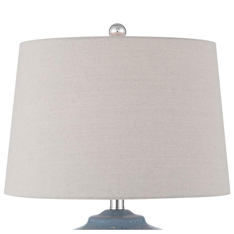 Image 3 360 Lighting Aegean 28" High Coastal Blue Ceramic Table Lamp Set of 2 more views