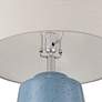 4_360 Lighting Aegean 28" High Coastal Blue Ceramic Table Lamp Set of 2 more views