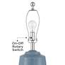 5_360 Lighting Aegean 28" High Coastal Blue Ceramic Table Lamp Set of 2 more views