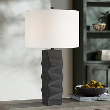 360 Lighting Aidan 31" High Modern Black Ceramic Table Lamp