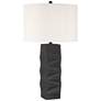 Thumbnail2 of 360 Lighting Aidan 31" High Modern Black Ceramic Table Lamp