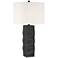 360 Lighting Aidan 31" High Modern Black Ceramic Table Lamp
