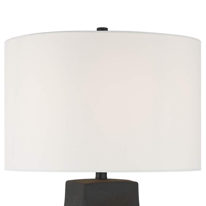 Image 3 360 Lighting Aidan 31" High Modern Black Ceramic Table Lamp more views