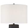 Thumbnail3 of 360 Lighting Aidan 31" High Modern Black Ceramic Table Lamp more views