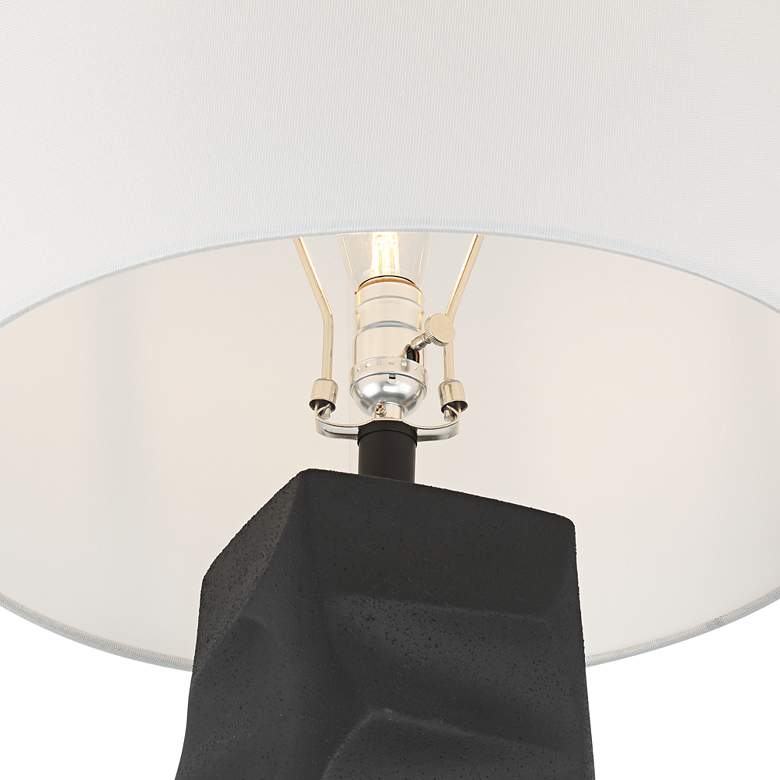 Image 4 360 Lighting Aidan 31" High Modern Black Ceramic Table Lamp more views