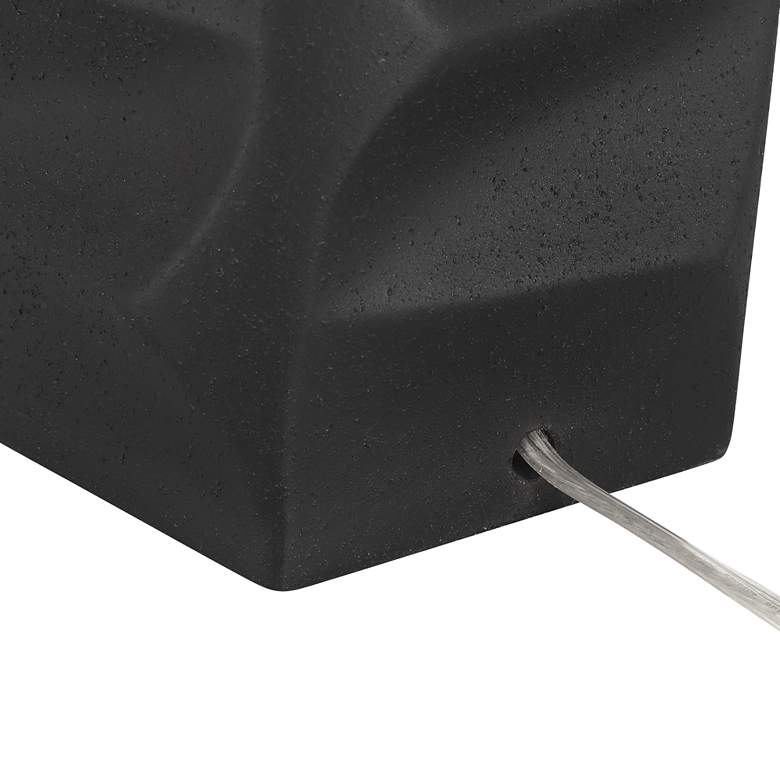 Image 7 360 Lighting Aidan 31" High Modern Black Ceramic Table Lamp more views