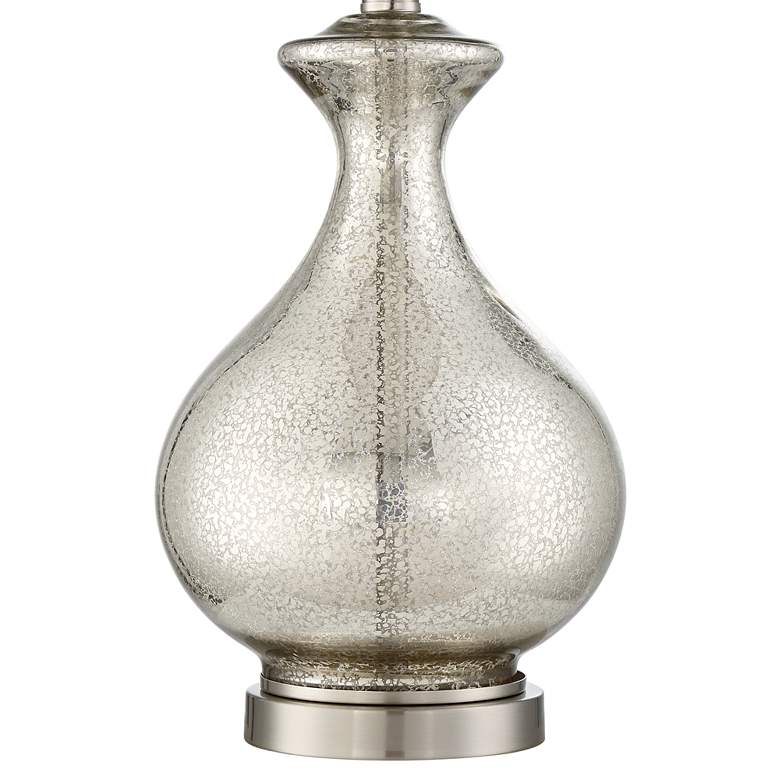 Image 4 360 Lighting Albert 24 3/4 inch Mercury Glass Gourd Traditional Table Lamp more views