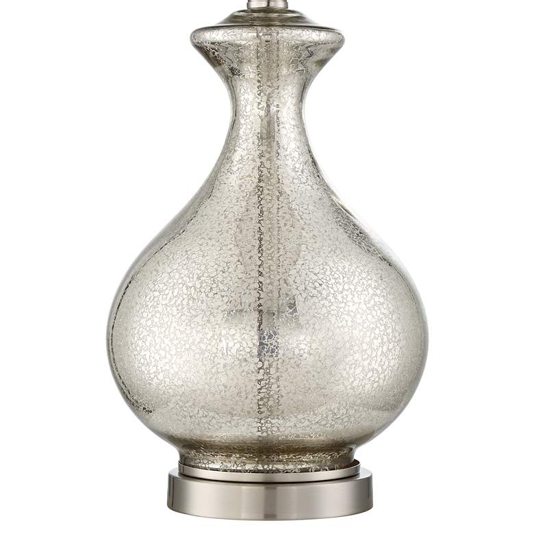 Image 4 360 Lighting Albert 24 3/4" Mercury Glass Gourd Traditional Table Lamp more views