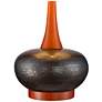 5_360 Lighting Andi 24 1/2" Brown Gourd Modern Ceramic Lamps Set of 2 more views