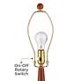 7_360 Lighting Andi 25" Modern Wood and Green Ceramic Table Lamp more views