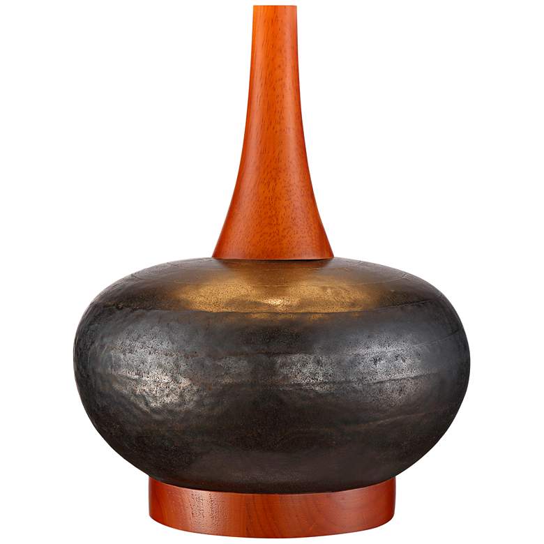 Image 5 360 Lighting Andi Brown Gourd Modern Ceramic Table Lamps Set of 2 more views