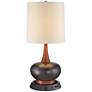3_360 Lighting Andi Ceramic Lamp with Dimmable USB Workstation Base