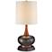 360 Lighting Andi Ceramic Lamp with Dimmable USB Workstation Base