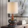 2_360 Lighting Andi Ceramic Lamp with Dimmable USB Workstation Base
