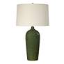 2_360 Lighting Anson 27 1/2" High Emerald Green Ceramic Table Lamp