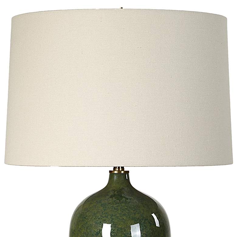 Image 5 360 Lighting Anson 27 1/2" High Emerald Green Ceramic Table Lamp more views