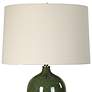 5_360 Lighting Anson 27 1/2" High Emerald Green Ceramic Table Lamp more views