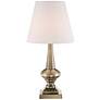 360 Lighting Antique Brass Finish 18 1/2" High Touch On-Off Table Lamp in scene