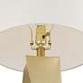4_360 Lighting Arabella 25" Modern Gold Geometric Table Lamps Set of 2 more views
