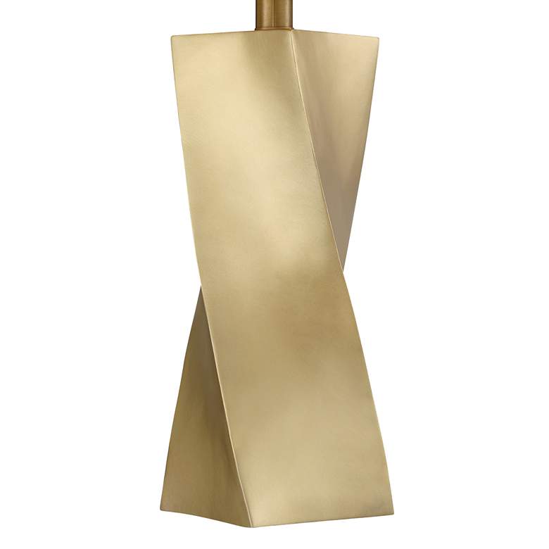 Image 6 360 Lighting Arabella 25" Modern Gold Geometric Table Lamps Set of 2 more views