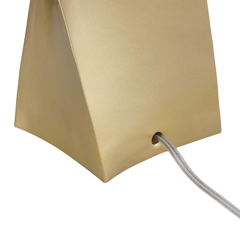 Image 7 360 Lighting Arabella 25" Modern Gold Geometric Table Lamps Set of 2 more views