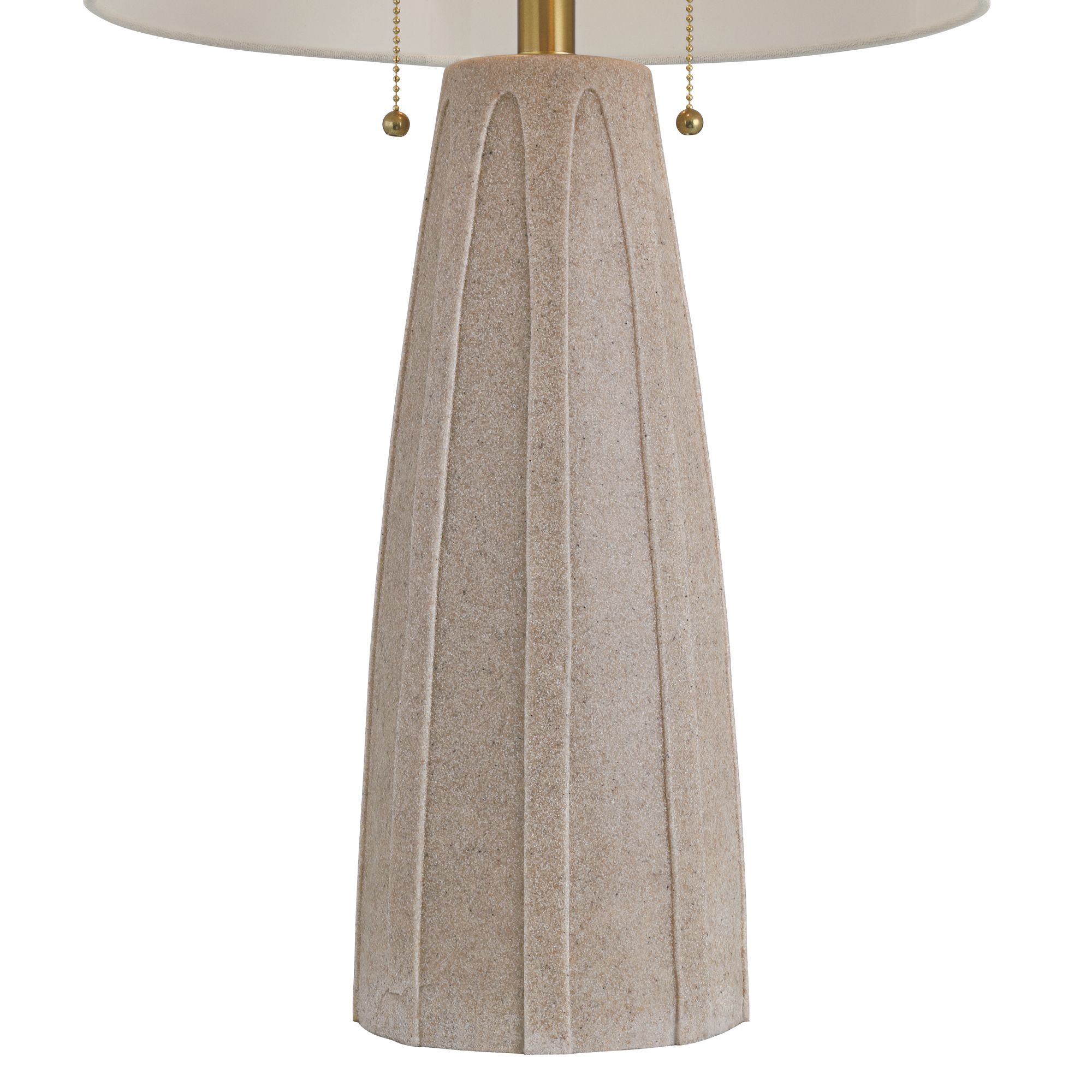 Watch A Video About the 360 Lighting Arizona Faux Sandstone Modern Table Lamps Set of 2