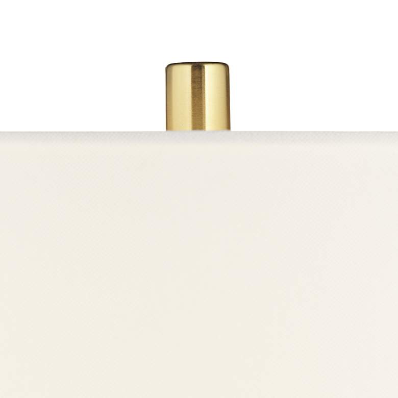 Image 3 360 Lighting Arlanza 26" Faux Alabaster Modern Table Lamp more views