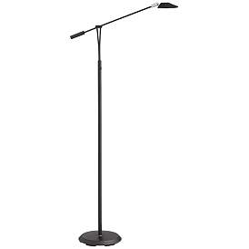 Image2 of 360 Lighting Arnie Pharmacy-Style Adjustable Arm Modern LED Floor Lamp