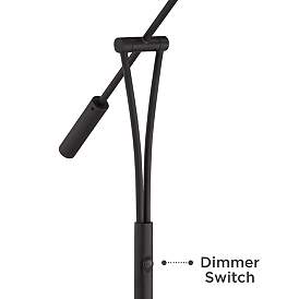 Image5 of 360 Lighting Arnie Pharmacy-Style Adjustable Arm Modern LED Floor Lamp more views