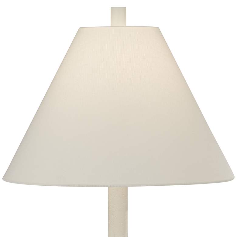 Image 5 360 Lighting Ashely 24.5 inch White Geometric Modern Table Lamps Set of 2 more views