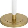 7_360 Lighting Athena 66 1/2" White and Gold Modern Floor Lamp more views