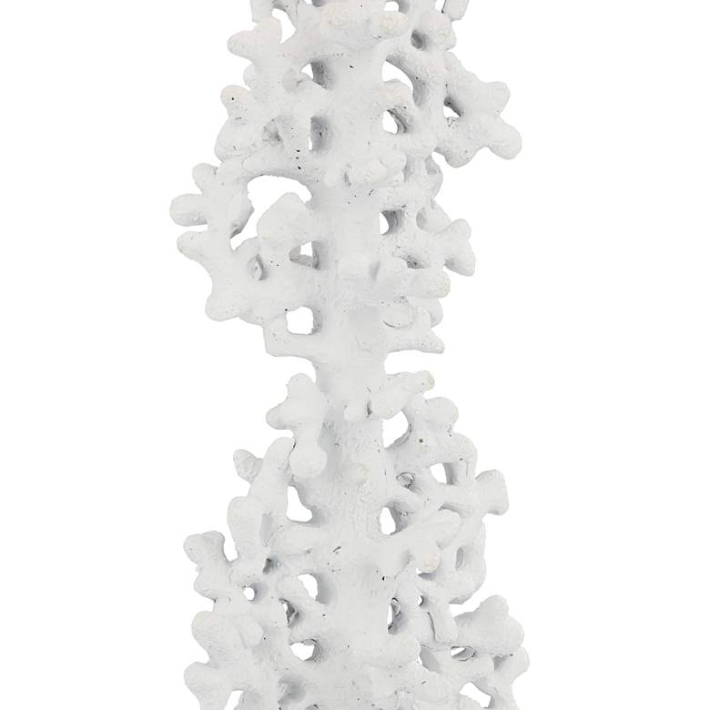 Image 6 360 Lighting Avery 29 1/2" White Faux Coral Table Lamps Set of 2 more views